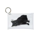 黒猫のふくちゃんの黒猫のふくちゃん Mini Clear Multipurpose Case