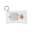 165の店のLOGO A　【FUNNY MERRY PARTY】  Mini Clear Multipurpose Case