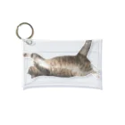 ねこのパピコのパピコ（盆踊りのすがた） Mini Clear Multipurpose Case