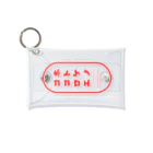 ホトケノココロエのホトケノココロエ_T-D_red Mini Clear Multipurpose Case