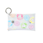 ruru-ru shopのレインボーキーウイ Mini Clear Multipurpose Case