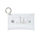 profond のprofond clear pouch ミニクリアマルチケース