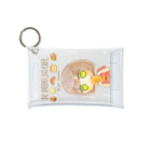 石丸沙織のNo Bread,No Life. Mini Clear Multipurpose Case