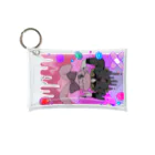 ムッチッパのうさぎ頭の病みかわセーラー少女 Mini Clear Multipurpose Case