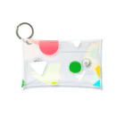 disney-risaのモニョモニョ幾何学模様 Mini Clear Multipurpose Case