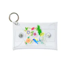 leap flower.の民画・花鳥図 Mini Clear Multipurpose Case