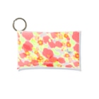 Danke Shoot Coffeeのレトロな家具にありがちな花 Mini Clear Multipurpose Case