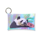 𝙈𝙊𝙈𝙊'𝙨 𝙎𝙝𝙤𝙥のホログラム&panda Mini Clear Multipurpose Case