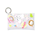 Futakawa Mayuのグッズショップのクリアマルチケース ミニ 春カラー Mini Clear Multipurpose Case