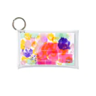 color on colorのcolor on color／オリジナルデザイン Mini Clear Multipurpose Case