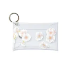 Neo_louloudi(ネオルルディ)のwhite flower Mini Clear Multipurpose Case