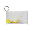 tonkamikaの菜の花　散 Mini Clear Multipurpose Case