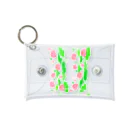 yumyamのここが蓮池になるイラスト(小さい柄) Mini Clear Multipurpose Case