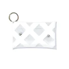 NOBLESSEのNOBLESSEロゴ（white） Mini Clear Multipurpose Case