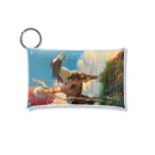 世界の絵画アートグッズのエドワード・メイソン・エグルストン《赤い羽根》 Mini Clear Multipurpose Case