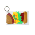 LOVEanimalのバーガーくん Mini Clear Multipurpose Case