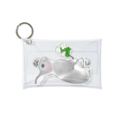 Mock’n Rollのうさぎのモックその3 純白の花を君に Mini Clear Multipurpose Case