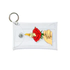 katie worksのS/S HUNG OUT TEE Mini Clear Multipurpose Case