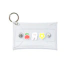 くま工房 little. のおえかきうさぎ Mini Clear Multipurpose Case