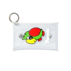 パロットくんgoods shop🦜のパロットくん（ホワイトロゴ） Mini Clear Multipurpose Case