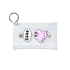 くまどりのモチモチくん Mini Clear Multipurpose Case
