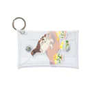 piro piro piccoloのライチョウとミヤマキンバイ Mini Clear Multipurpose Case