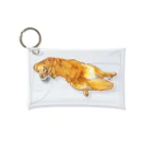 flatcoatedretrieverのgolden retriever Mini Clear Multipurpose Case