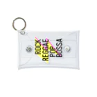 DREAMERの雑貨屋さんのROCK REGGAE POP BOSSA Mini Clear Multipurpose Case