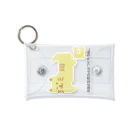 Kickassのバッグクロージャーアニマルズ(ネコ) Mini Clear Multipurpose Case