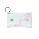 ○△□(まるさんかくしかく)のらくがきポップ Mini Clear Multipurpose Case