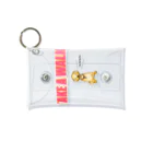 かっぺのお店のheheheheむっくんTシャツ Mini Clear Multipurpose Case