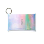 【ホラー専門店】ジルショップの油絵風の癒しデザイン(ターコイズブルー) Mini Clear Multipurpose Case