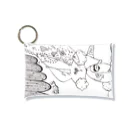 【Yuwiiの店】ゆぅぅぃーのうさ恋★白黒に〠恋してる Mini Clear Multipurpose Case