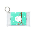 にょろももももものシマエナガちゃん Mini Clear Multipurpose Case