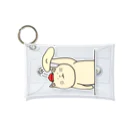 ＋Whimsyのピザ屋さんねこ Mini Clear Multipurpose Case