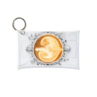 Prism coffee beanの【Lady's sweet coffee】ラテアート エレガンスリーフ / With accessories Mini Clear Multipurpose Case