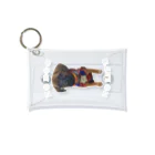 support of smileの看板犬日向(ひなた) Mini Clear Multipurpose Case