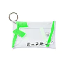 おたくのきなこの推しが尊い人のマルチケース　緑 Mini Clear Multipurpose Case