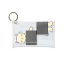 ＋Whimsyのイリュージョンねこ Mini Clear Multipurpose Case