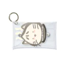 たまねこの肉まん猫 Mini Clear Multipurpose Case