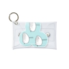 minatoriのミユビシギ（青） Mini Clear Multipurpose Case