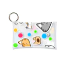 まるねこのねこグッズ(ドットカラー) Mini Clear Multipurpose Case