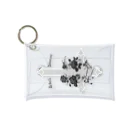 Rebelle DébutantのCroix inversée（淡色ver）アクセサリー Mini Clear Multipurpose Case