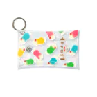 Web Shop オカチメンコのレトロメイト＊クリームソーダmixマルチケース Mini Clear Multipurpose Case