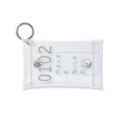 HAVE A NICE DAYの0102 HAVE A NICE DAY (SQUARE) Mini Clear Multipurpose Case