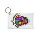 sandy-mのメキシコ風ドクロ Dia de muertos Mini Clear Multipurpose Case