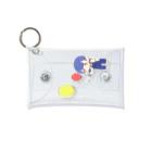 Mieのballoon  girl Mini Clear Multipurpose Case