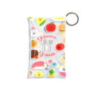 るんのへやの食べものフレンズ Mini Clear Multipurpose Case