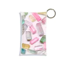 六号商店のColorful candy Mini Clear Multipurpose Case