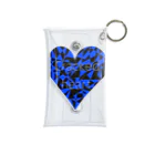 夢見ゆらの架空屋さんのCracked heart/Bleu Mini Clear Multipurpose Case